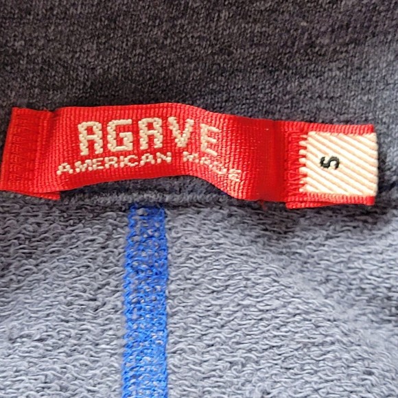 Jake Agave Chillawack Gray 1/4 Zip Mock Neck Pullover Cotton Standard Fit Small - Picture 9 of 10